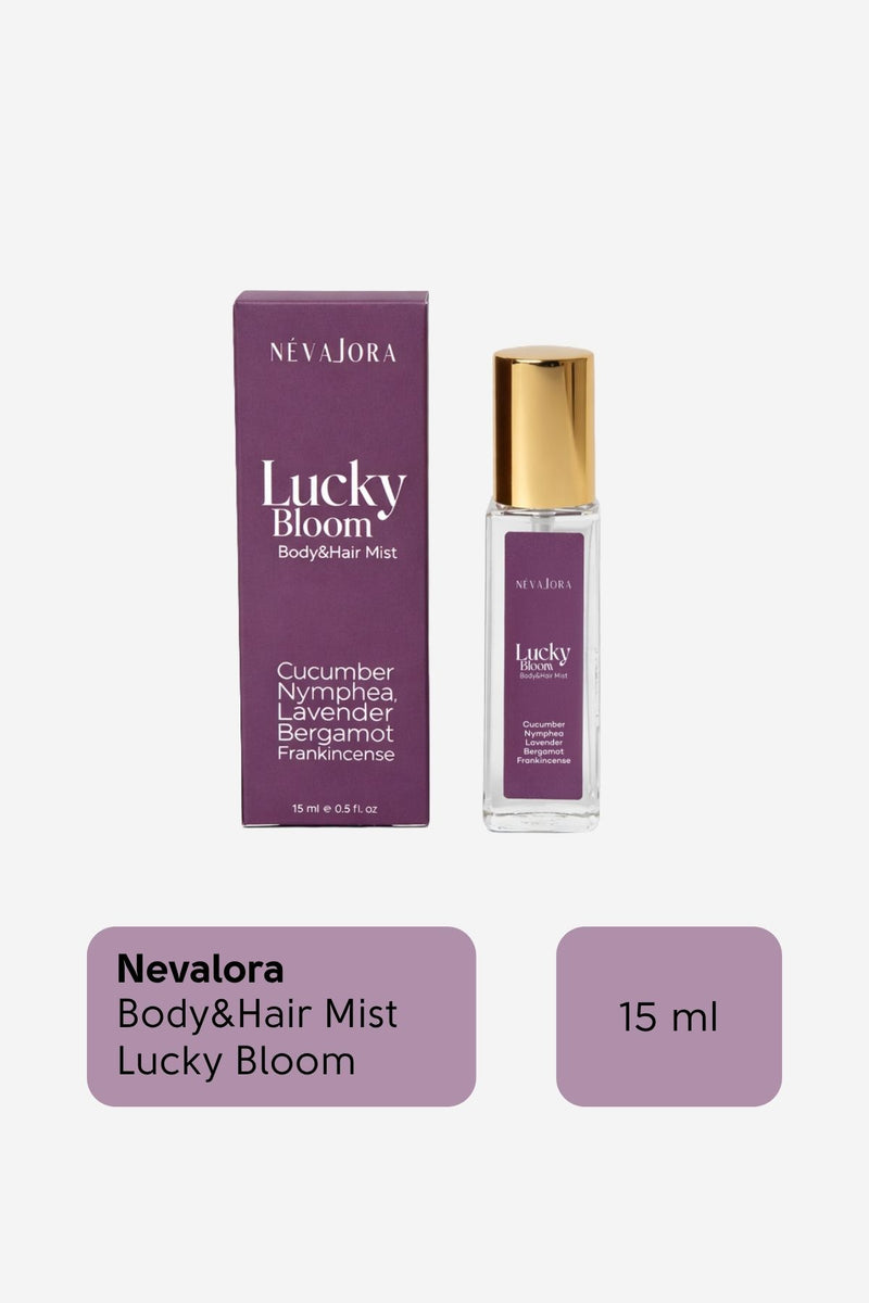 NEVALORA BODY MIST LUCKY BLOOM / ŞANS TEMALI SAÇ VE VÜCUT SPREYİ - 15ml