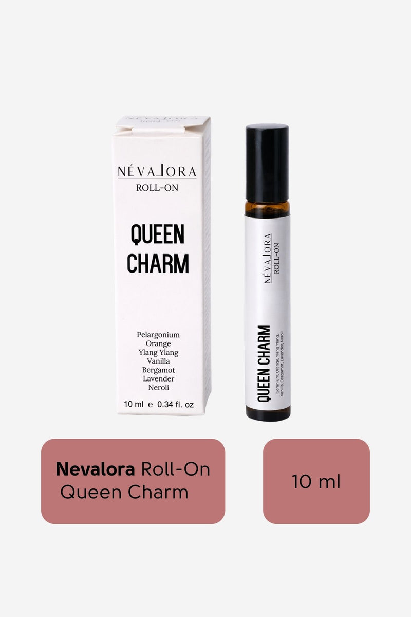 NEVALORA ROLL-ON QUEEN CHARM / DİŞİL ENERJİ AROMATERAPİ KOKUSU – 10 ML