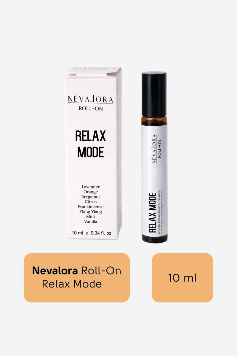 NEVALORA ROLL-ON RELAX MODE / STRES AZALTICI VE RAHATLATICI AROMATERAPİ KOKUSU – 10 ML