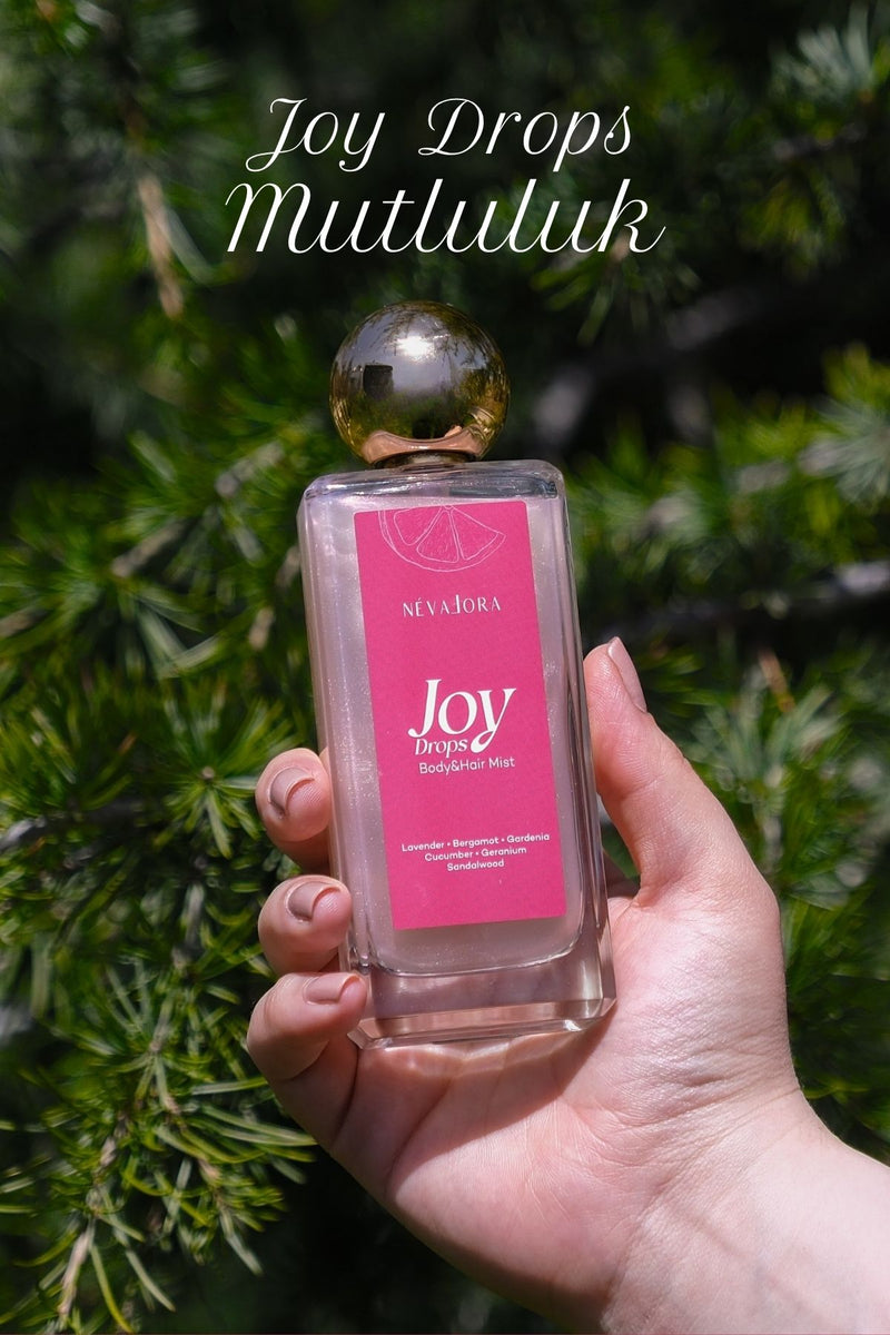NEVALORA BODY MIST JOY DROPS / MUTLULUK TEMALI SAÇ VE VÜCUT SPREYİ -100ml